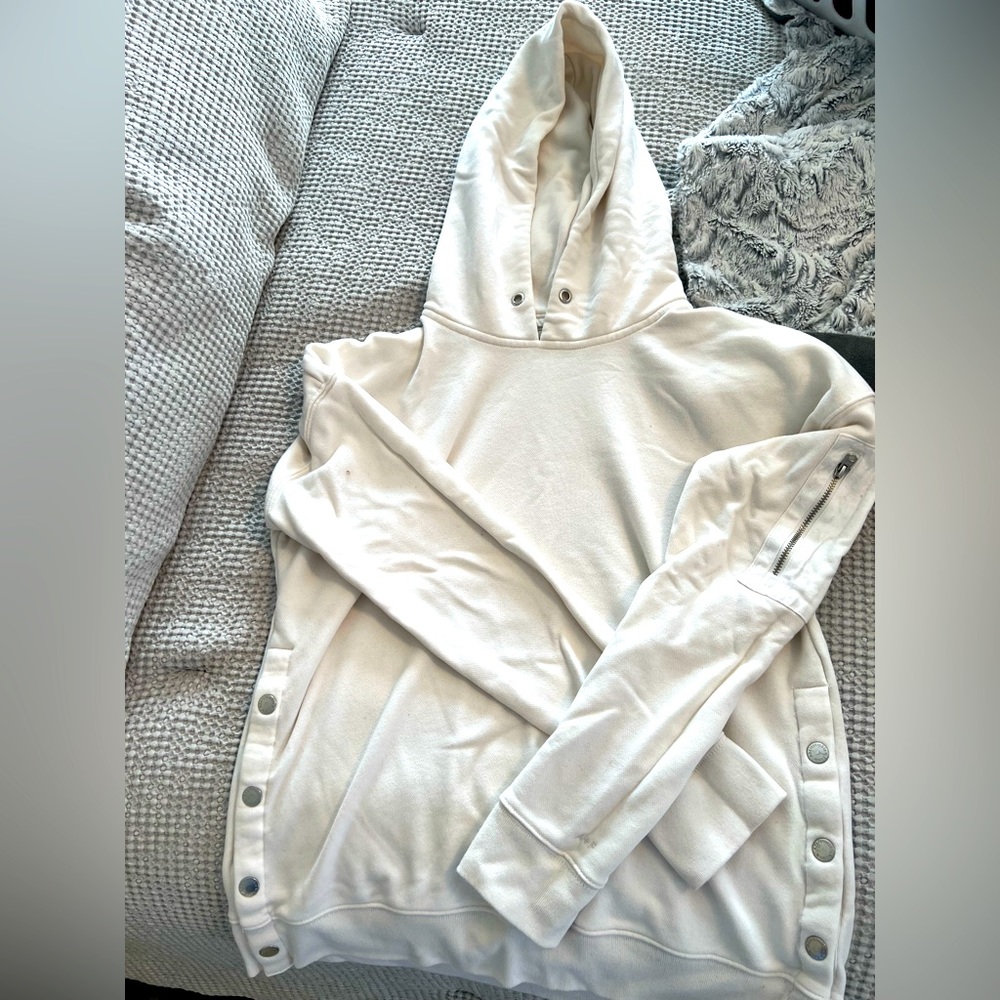 Abercrombie Cream Hoodie